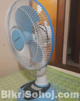 Suparstar rechargeable table fan